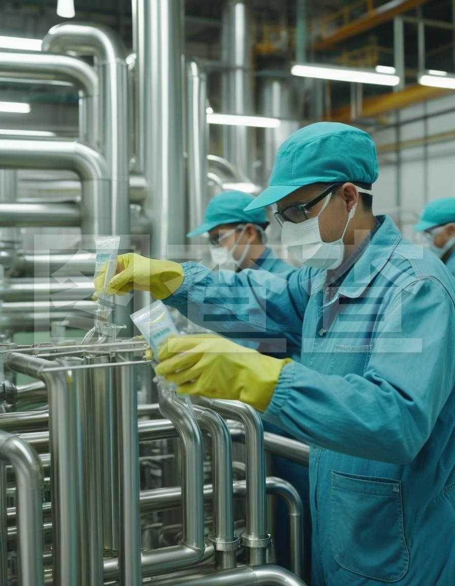 牙膏廠生產景象